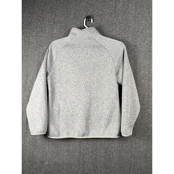 Emily B Full Zip Sherpa Lined Grey Jacket Women's Size Large - Picture 2 of 7